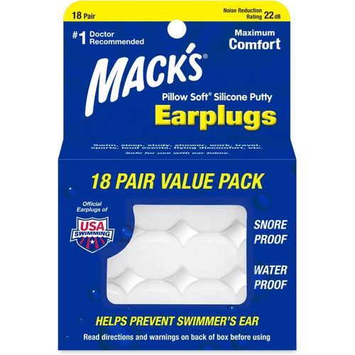 Hamiltion-Lot De 18 Paires De Bouchons D'oreille En Silicone Souple Pour Dormir,Ronflement,Natation,Voyage,Concerts Et Études