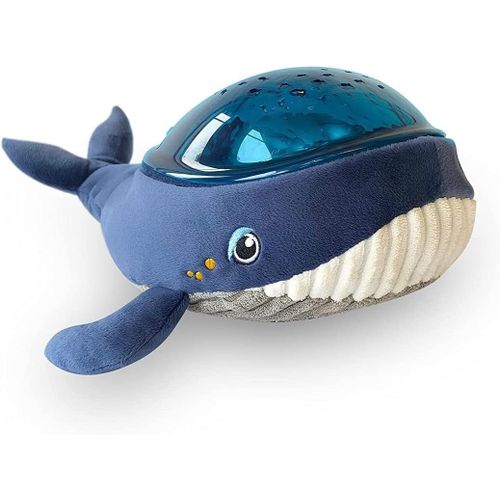 Hamiltion-X Kid Sleep Musical And Luminous Night Light-Children And Baby-Whale Shaped Plush-Water Projector-Nomad-Lamp-Ceiling-Aqua Dream-Bleu