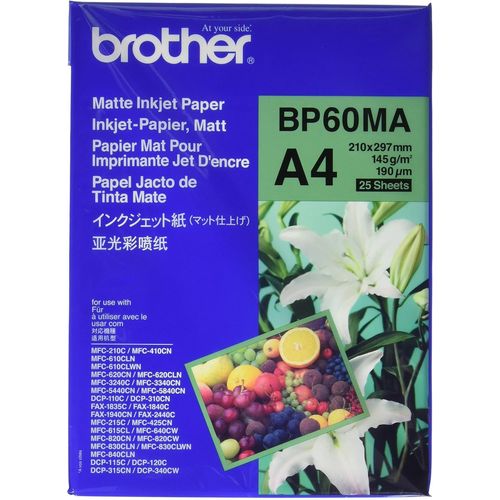 Hamiltion-Bp 60Ma Matte Inkjet Paper Papier Mat A4 (210 X 297 Mm) 145 G/M2 25 Feuille(S)