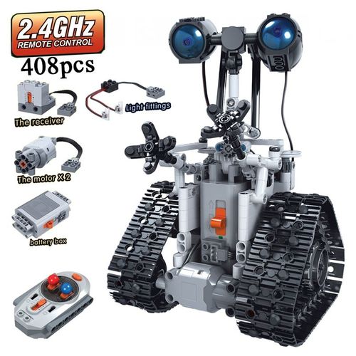 408pcs - Moc Robot Intelligent Rc Cratif, Tlcommande De Haute Technologie, 2.4ghz, Blocs De Construction, Briques, Jouets Pour Enfants, Cadeau, 408 Pices