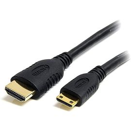 Mondodigitale-Câble Mini Hdmi Vers Hdmi 50Cm Ethernet-Adaptateur Mini Hdmi Vers Hdmi 4K 30Hz Haut Débit-Dispositif Mini Hdmi Type-C Vers Écran Hdmi-Cordon De Conversion Vidéo Durable (Hdacmm1M)