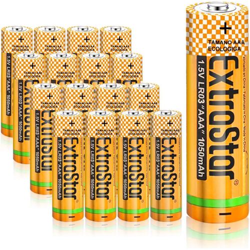 MONDODIGITALE-Lot De 16 Piles Alcalines Aaa 1,5 V Performance - Paquet De 16