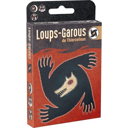 Mondodigitale-Loups Garous De Thiercelieux-Nouvelle Édition De Base-Jeu De Société De Bluff Pour Adultes Et Enfants Dès 10 Ans-Jeu D'ambiance De 8 À 18 Joueurs-Jeu De Rôles En Version Française-30 Mi