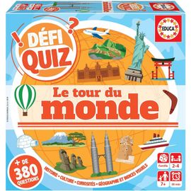 Mondodigitale-Defi Quiz-Le Tour Du Monde. Découvrez Le Monde En Jouant À Ce Jeu De Quiz Amusant. Recommandé Pour Les 6 Ans Et Plus (18156)