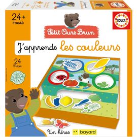 Mondodigitale-Le Jeu Pour Apprendre À Associer Et À Différencier Les Couleurs De Base | Le Petit Ours Brun. Classer Les Éléments Par La Couleur Correspondante (19877)