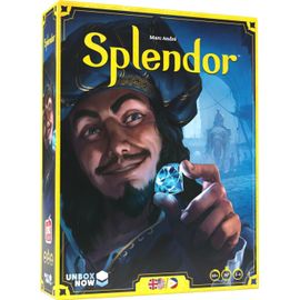 Mondodigitale-Unbox Now , Splendor , Board Game , Ages 10+ , 2 To 4 Players , 30 Minutes Playing Time