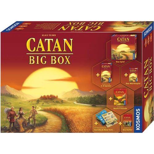 Mondodigitale-Catan-Big Box 2019: 3-6 Joueur-Version Allemande