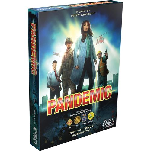 Mondodigitale-Pandemic , Board Game , Ages 8+ , 2-4 Players , 45 Minutes Playing Time