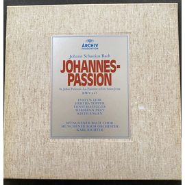 Coffret De 3 Vinyles Stéréo - Bach - La Passion Selon Saint Jean - Bwv 245