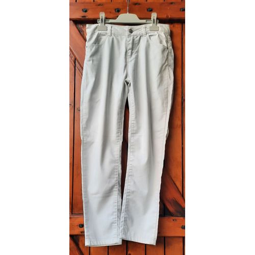 Jean Blanc Cache Cache,Femme, Taille 34