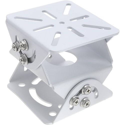 MONDODIGITALE-Caméra De Sécurité En Métal À Montage Commun Universel Support De Joint Universel Accessoires Pour Caméra Vidéo Cctv 105X100X95Mm Blanc