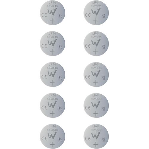 MONDODIGITALE-Onder Full Energy-Piles Boutons Lr44 Alcalines 1.5V,Longue Durée-Pack De 10 Piles