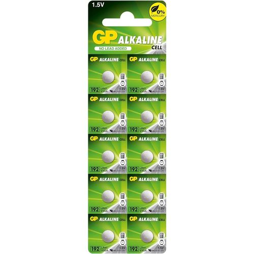 MONDODIGITALE-Lot De 10 Piles Bouton Alcalines 192 Lot De 10 Piles De Type C)