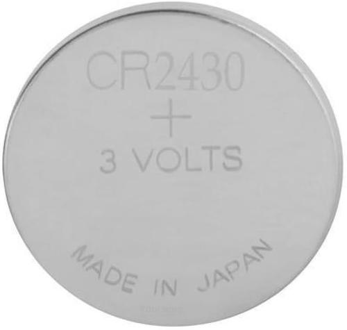 MONDODIGITALE-Lot De 2 Piles Bouton Cr2430 3 V Idéales Pour Les Appareils Électroniques Et Les Jouets.