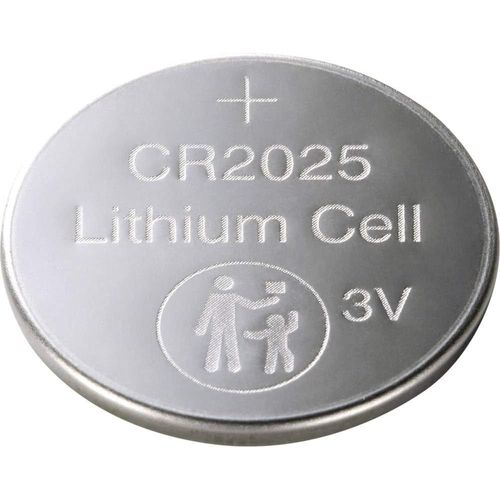 MONDODIGITALE-Pile Bouton Cr 2025 Lithium 160 Mah 3 V 4 Pc(S)