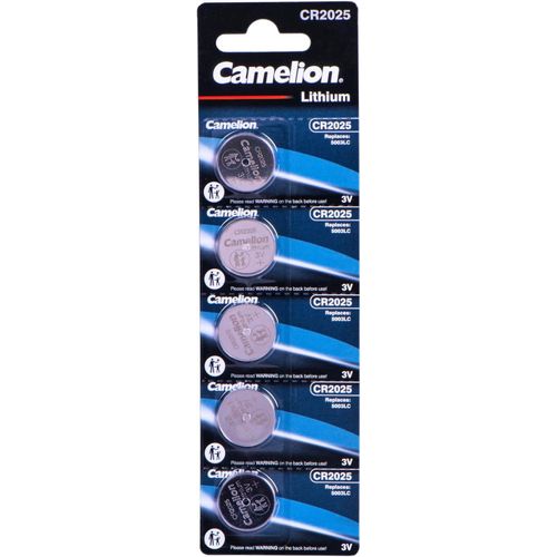 MONDODIGITALE-Lot De 5 Piles Lithium Cr2025 3 V