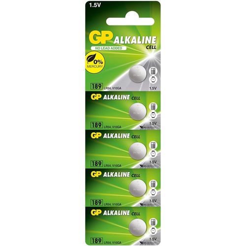 MONDODIGITALE-Battery Lr54 (189) Pile Alcaline,10 Pièces-Compatible Lr1130