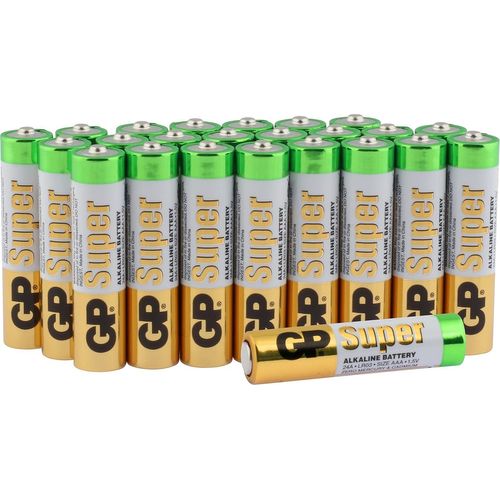 MONDODIGITALE-24A-2B24-Pile Alcaline Aaa Lr03 1.5V-Pack De 24