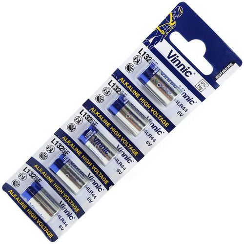 MONDODIGITALE-L1325 4Lr44 476A V4034Px A544 Px28 Pile Alcaline De 6V (Blister De 5 Piles)