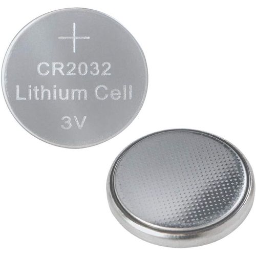 MONDODIGITALE-Cr2032B10 Lot De 10 Piles Bouton Au Lithium 3 V Argenté