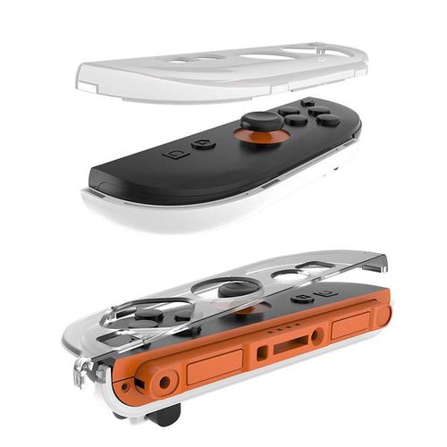 Interrupteur 2 Poignée Gauche Et Droite Coque Cristal Ns2 Petite Poignée Fendue Coque De Protection Pc Magnétique Coque Transparente | Accessoires Compatibles