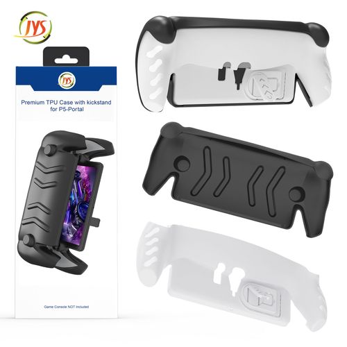 Étui De Protection Complet En Tpu Pour Ps5 Portal + Housse Détachable Housse De Protection Pour Support Portable Ps5 Jys-P5188 | Accessoires Compatibles-Noir + Blanc
