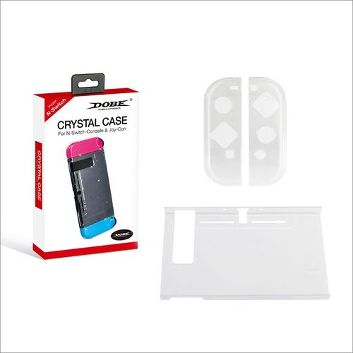 Interrupteur Gauche Et Droite Petites Poignées + Boîtier En Cristal Transparent Pour Hôte Étui De Protection Pour Hôte De Commutateur Tns-1710 | Accessoires Compatibles