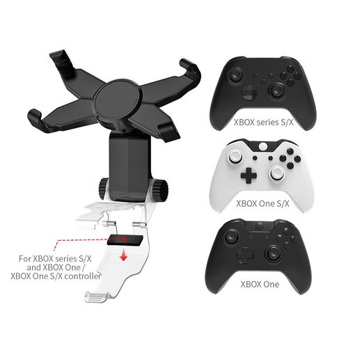 Support De Téléphone De Type X Pour Manette Xbox Series S/X, Clip De Contrôleur, Support Rotatif Réglable | Accessoires Compatibles