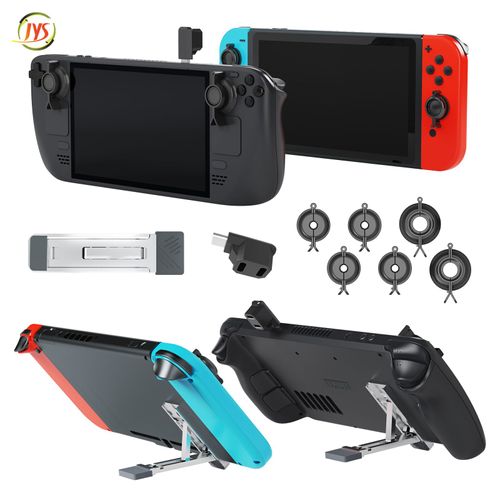 Kit De Protection De Joystick Steam Deck Avec Support Arrière Compatible Avec L'hôte Switch/Oled Jys-Sd015 | Accessoires Compatibles