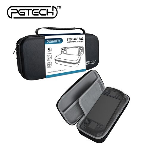 Étui Rigide Eva Pour Rangement Hôte Steam Deck Oled Sac De Protection Portable À Fermeture Éclair Steam Deck Avec Couche Intermédiaire | Accessoires Compatibles