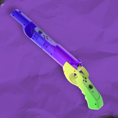 Switch/Oled/Lite Splatoon 3 Boîte De Carte De Pistolet De Tir Joystick Pistolet À Capuchon Ns Oled Lite | Accessoires Compatibles-Pistolet De Pulvérisation À Gradient