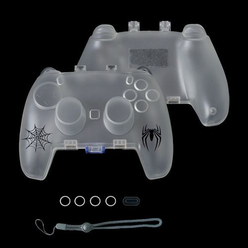 Boîte De Rangement Pour Manette Switch Pro/Ps5/Xbox, Coque Rigide Antichute, Poignée Portable, Étui De Protection, Coque Pc | Accessoires Compatibles-Boîte De Rangement Pour Manette Ps5 (Modèle Arai