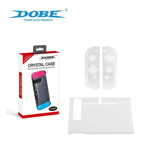 Interrupteur Gauche Et Droite Petites Poignées + Boîtier En Cristal Transparent Pour Hôte Étui De Protection Pour Hôte De Commutateur Tns-1710 | Accessoires Compatibles