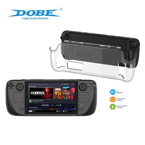Étui De Protection Demi-Couverture En Cristal Pour Hôte Steam Deck Steam Deck Coque Rigide Transparente En Pc Ty-2835 | Accessoires Compatibles