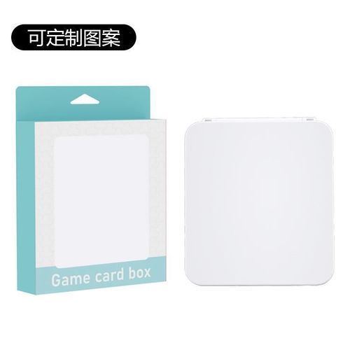 Convient Pour Nintendo Switch/Oled Boîte De Cartes En Silicone Magnétique 12 Pièces Boîte De Rangement De Cartes De Jeu Ns Boîte De Cartes | Accessoires Compatibles-Blanc