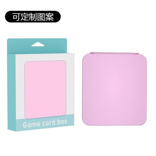 Convient Pour Nintendo Switch/Oled Boîte De Cartes En Silicone Magnétique 12 Pièces Boîte De Rangement De Cartes De Jeu Ns Boîte De Cartes | Accessoires Compatibles-Rose
