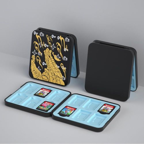 Convient Pour Nintendo Switch/Oled Boîte De Cartes En Silicone Magnétique 12 Pièces Boîte De Rangement De Cartes De Jeu Ns Boîte De Cartes | Accessoires Compatibles-Chasseur De Monstres