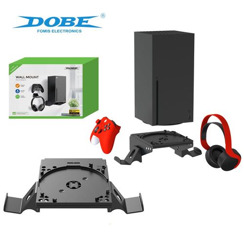 Support Mural Pour Console Xbox Series X Support De Rangement Mural Pour Casque Et Manette De Jeu Xsx | Accessoires Compatibles