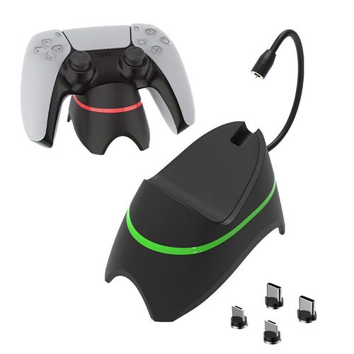Chargeur De Siège Unique Pour Manette Sans Fil Ps5 Elf Mouse Siège De Chargement Pour Manette Xbox/Ps4/Ns Pro Avec Terminal Magnétique | Accessoires Compatibles