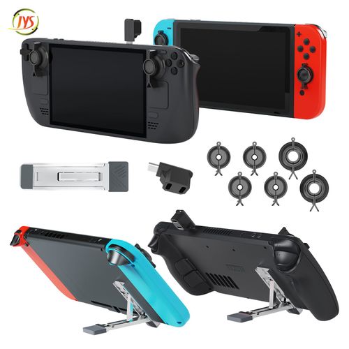 Kit De Protection De Joystick Steam Deck Avec Support Arrière Compatible Avec L'hôte Switch/Oled Jys-Sd015 | Accessoires Compatibles