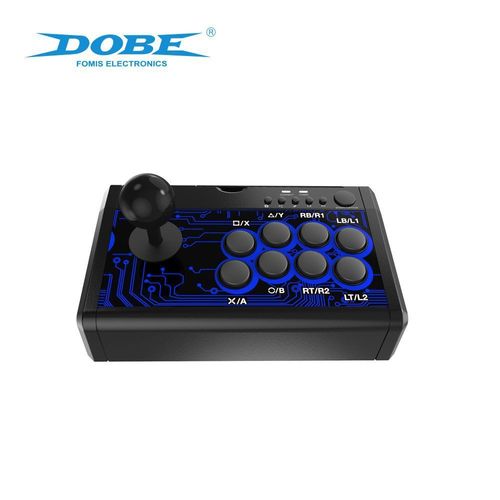 Manette De Jeu Filaire De Combat D'arcade 7 En 1 Compatible Switch/Ps4/Ps3/Xbox/Pc/Android Tp4-1886 | Accessoires Compatibles