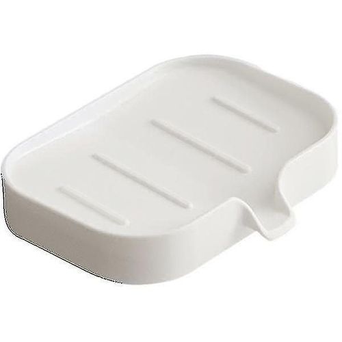Porte-savon de douche blanc durable ¿ Élégant porte-savon en ABS avec drainage pour l'organisation de la salle de bain et de la cuisine