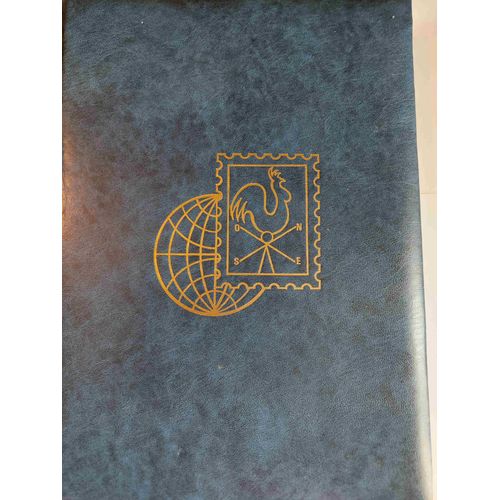 Album De Timbres Grand Format Quasi Neuf, 16 Pages Fond Noir Et 6 Lignes Par Page, Avec Plus De 680 Timbres De L'europe De L'ouest : Russie, Bulgarie, Pologne, Hongrie, Roumaine...