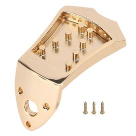 Mandoline Cordier Métal Chevalet Pièce De Rechange Instruments De Musique Accessoires Or