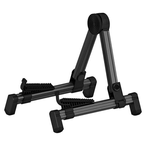 Guitare A Frame Stand Résistant À L¿Usure Performance Stable Pliable Guitare Électrique A Stand Rack Pour Ukulélé Noir