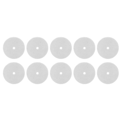 10 Pièces Gris Tambour Cymbale Feutre Ensemble Réglage Rapide Cymbale Accessoires Remplacement 10 Cm De Diamètre