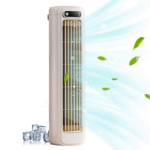 Ventilateur de refroidissement de climatiseur portable silencieux avec 3 vitesses, petit ventilateur de tour de bureau pour bureau à domicile, Cooling Ace