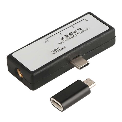 Thermomètre de téléphone portable pour téléphone Android Thermomètre infrarouge OTG avec interface de type C