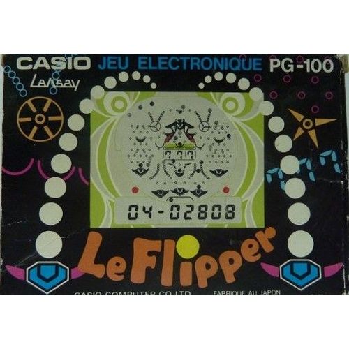 Casio Electronic Game Le Flipper Game Pg-100 Casio Computer Japanese