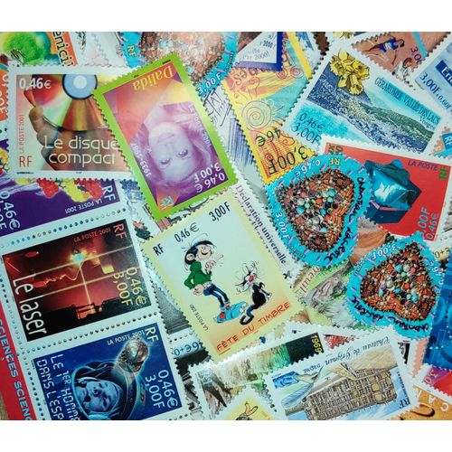Lot Timbres Pour Affranchissement 80 Eu De Faciale